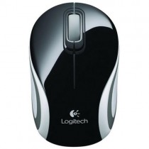 MINI MOUSE OPTICO WIRELESS PRETO USB 910-005459 LOGITECH M187 