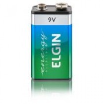 BATERIA ALCALINA 9V EMBALAGEM C/1 ELGIN - 82158 