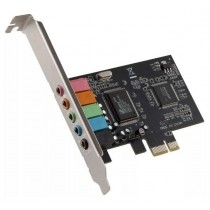 PLACA DE SOM PCI-E EXPRESS 5.1 6 CANAIS CHIPSET CMI-8738
