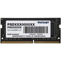MEMORIA P/ NOTEBOOK SODIMM PATRIOT 16GB DDR4 3200MHZ PC4 25600 CL22 260PIN 1.2V PSD416G320081S