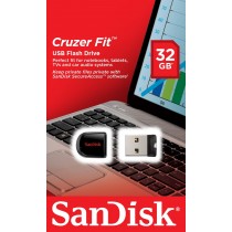 PEN DRIVE 32GB USB 2.0 CRUZER FIT SANDISK SDCZ33-032G-B35