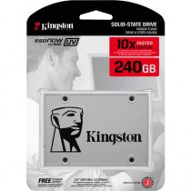 HD SSD 240GB SATA3 2.5" KINGSTON SUV400S37A/240G SATA  3.0 (6 GB/S) LEITURA 550 E GRAVACAO 500MB/S