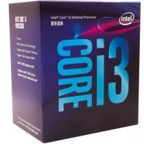 PROCESSADOR INTEL CORE I3-8100 COFFEE LAKE 8A GERAÇÃO, CACHE 6MB, 3.6GHZ, LGA 1151 INTEL UHD GRAPHICS 630 BX80684I38100