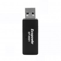ADAPTADOR WIFI ECOPOWER USB DUAL BAND 2.4GHZ/5GHZ, 1300MBPS + BLUETOOTH 4.2, EP-W001