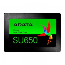 HD SSD 120GB ADATA SU650 SATA 3.0 (6 GB/S) LEITURA: 520MB/S E GRAVAÇÃO: 450MB/S ASU650SS-120GT-R