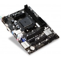 PLACA MAE MB BIOSTAR P/ AMD FM2+/FM2 HI-FI A70U3P  HDMIVGA/SOM/REDE/LAN/USB3.0