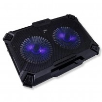 BASE COM 2 COOLERS PARA NOTEBOOK - BRINGIT COOLCOLD REGULÁVEL - BF003