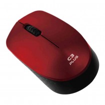 MOUSE OPTICO SEM FIO WIRELESS USB VERMELHO C3 PLUS M-W17RD