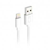 CABO LIGHTNING 2.0 AM 8 PINOS x USB 2m BRANCO C3 TECH CB-L20WHX  ***IPHONE 