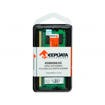 MEMORIA P/ NOTEBOOK SODIMM KEEPDATA 2GB DDR2 800MHZ PC2 6400 CL6 200PIN 1.8V - KD800S6/2G