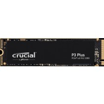 SSD M.2 PCIE NVME 500GB CRUCIAL P3 PLUS 2280 PCIE Gen4 LEITURA: 4700MB/S E GRAVAÇÃO: 1900MB/S - CT500P3PSSD8
