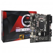 PLACA MAE AFOX INTEL LGA 1151 MICRO ATX DDR4 M.2-NVME/HDMI/VGA/USB3/LAN100  IH310C-MA6 (Suporta Proc. de 8º E 9º Gerações)