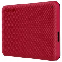 HD TOSHIBA EXTERNO PORTATIL CANVIO ADVANCE USB 3.0 4TB VERMELHO HDTCA40XR3CA