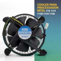 COOLER PARA PROCESSADOR INTEL 115x, 775 - KNUP KP-VR317