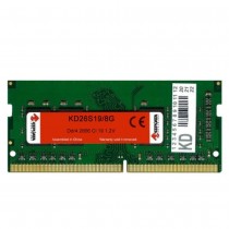 MEMORIA P/ NOTEBOOK SODIMM KEEPDATA 8GB DDR4 2666MHZ PC4 21300 CL19 260PIN 1.2V KD26S19/8G
