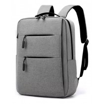 MOCHILA HWJ URBANA P/ NOTEBOOK LAPTOP ESCRITORIO/FACULDADE  USB COR CINZA B660-HUI-4