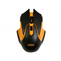 MOUSE GAMER ÓPTICO HYPER SEM FIO 2400DPI 4 BOTOES OEX MS307