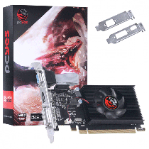 PLACA DE VIDEO PCYES PCI-E AMD RADEON R5 230 2GB DDR3 64B VGA/HDMI/DP PA230R502D3LW 