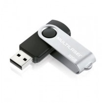 PEN DRIVE 32 GB TWIST PRETO USB 2.0 MULTILASER PD589