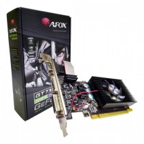 PLACA DE VÍDEO AFOX GEFORCE GT 730 2GB DDR3 128 BITS LOW PROFILE HDMI/DVI/VGA - AF730-2048D3L6