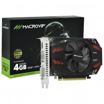 PLACA DE VIDEO MACROVIP GF GTX750TI 4GB, GDDR5, 128-BIT, PCI-E 3.0, 1xHDMI/1xDVI/1xVGA MV-GTX750TI4GD5