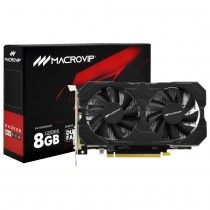 PLACA DE VIDEO MACROVIP AMD RADEON RX580 2048SP 8GB GDDR5 256-BIT, PCI-E 3.0, 1xHDMI/1xDVI/1xDP MV-RX5808GD5