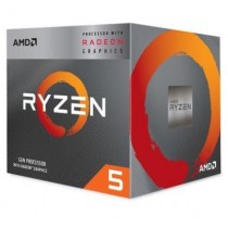 PROCESSADOR AMD RYZEN 5 3400G, CACHE 6MB, 3.7GHZ (4.2GHZ MAX TURBO), AM4 - YD3400C5FHBOX