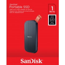HD SSD EXTERNO 1 TB SANDISK, USB 3.2, LEITURA: 520MB/S - SDSSDE30-1T00-G25