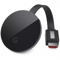 CHROMECAST GOOGLE 4K ULTRA HD HDMI WI FI HDR 3 GERAÇÃO EDIÇÃO 2018 NC-6A5-D PRETO