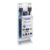 CABO HDMI M x HDMI M 1.4V 1,8m C/ ADAPTADOR MINI/MICRO ELGIN 46RCHDMIADAP