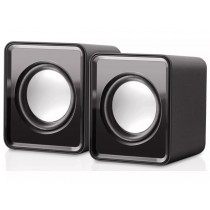 CAIXA DE SOM 2.0 4W RMS (2Wx2) PRETO USB K-MEX SP-8900 