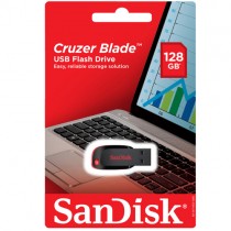 PEN DRIVE 128GB USB 2.0 CRUZER BLADE SANDISK SDCZ50-128G-B35