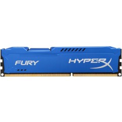 MEMORIA DDR3 8GB 1600MHZ KINGSTON HYPERX FURY CL10 BLUE SERIES HX316C10F/8
