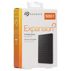 HD SEAGATE EXTERNO PORTATIL EXPANSION USB 3.0 500GB PRETO STEA500400