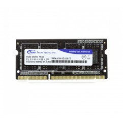 MEMORIA TEAM ELITE 4GB 1600MHZ DDR3 P/ NOTEBOOK TED34G1600C11-SBK