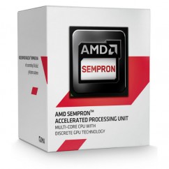 PROCESSADOR AMD SEMPRON DUAL CORE 2650 1.45Ghz, 1MB cache, AM1 SD2650JAHMBOX BOX