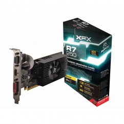 PLACA DE VIDEO PCI-E AMD RADEON R7 250E 2GB DDR3 128B XFX R7-250E-CLF4