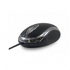 MOUSE OPTICO PS2 800 DPI PRETO HARDLINE FM-04 