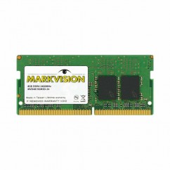 MEMORIA P/ NOTEBOOK SODIMM MARKVISION 8GB DDR4 2400MHZ PC4 19200 CL17 260PIN 1.2V MVD48192MSD-24