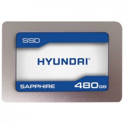 HD SSD 480GB HYUNDAI SAPPHIRE 2.5 SATA 3.0 (6 GB/S) LEITURA: 540MB/S E GRAVAÇÃO: 460MB/S C2S3T/480G 