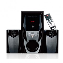 MINI SYSTEM SUBWOOFER 2.1 BLUETOOTH 44W RMS PTO SP-365B BK C3 TECH 