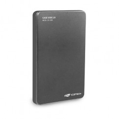 GAVETA CASE HD SSD 2.5 USB 2.0 CINZA CH-200GY C3 TECH