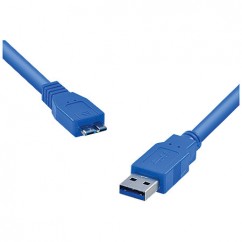 CABO USB 3.0 A MACHO X B MACHO 1,2M U3AMBMC-2 23569 VINIK (para HD USB 3.0)