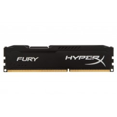 MEMORIA DDR3 8GB 1600MHZ KINGSTON HYPERX FURY CL10 BLACK SERIES HX316C10FB/8