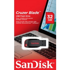 PEN DRIVE 32GB USB 2.0 CRUZER BLADE SANDISK SDCZ50-032G-B35