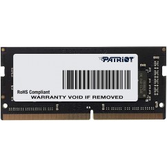 MEMORIA P/ NOTEBOOK SODIMM PATRIOT SIGNATURE 8GB DDR4 2666MHZ PC4 21300 CL19 260PIN 1.2V PSD48G266681S