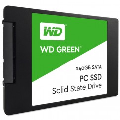 HD SSD 240GB WD GREEN WDS240G1G0A 2.5 SATA 3.0 (6 GB/S) LEITURA: 540MB/S E GRAVAÇÃO: 465MB/S