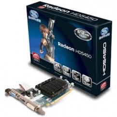 ATI Radeon HD5450 1GB DR3 PCI-E HDMI/DVI/VGA SAPPHIRE
