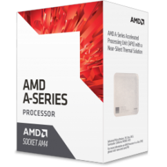 PROCESSADOR AMD A6 9500 BRISTOL RIDGE, DUAL-CORE, CACHE 1MB, 3.5GHZ (3.8GHZ MAX TURBO), AM4 AD9500AGABBOX