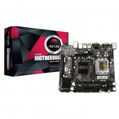 PLACA MAE MB AFOX P/ INTEL LGA 775 VGA/SOM/LAN/SERIAL DDR2 IG31-MA5  ***NOVA***